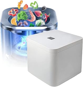 BLOSSS Kitchen Waste Composter, Smart Compost Bin Kitchen, 550W Waste Compost Machine with 3.3L Capacity, Home and Kitchen Composting Bin Food Waste Cycler for Countertop, Counter