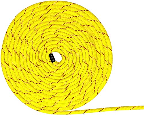 Pelican Rope NFPA Polypropylene Rope (3/8 inch) – Water Throw Line, Buoyant, High Visibility, Lightweight, Floating Line (150 feet - Yellow)