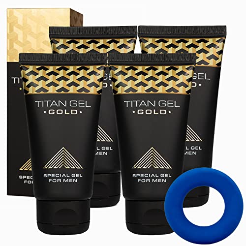 Titan Gel Gold for Men Cream Massage Gel (Pack of 4)