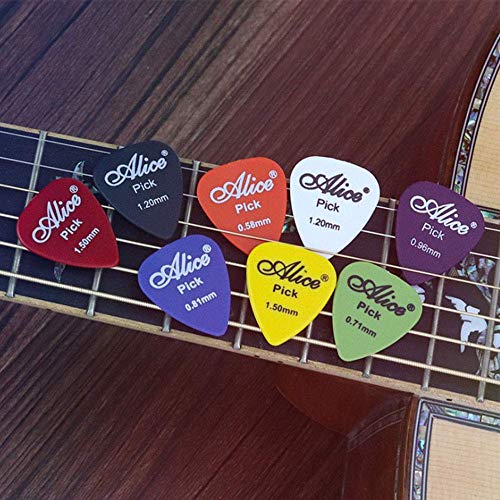 Astropick – Boîte de 40 médiators pour guitare électrique, acoustique, basse, ou folk – 6 épaisseurs : 0.58/0.71/0.81/0… - Les Beatles, Paul McCartney, John Lennon, RIngo Starr, George Harrison Astropick - Boîte de 40 médiators pour guitare électrique, acoustique, basse, ou folk - 6 épaisseurs : 0.58/0.71/0.81/0… – Image 4