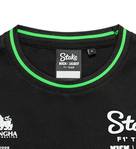 Code Zero Stake F1 Kick Sauber 2025 Men's Team T-Shirt4