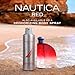 Nautica Color Red Eau de Toilette for Men, Aromatic Fougere Fragrance, Notes of Black Pepper, Lavender and Rosemary, 1.6oz
