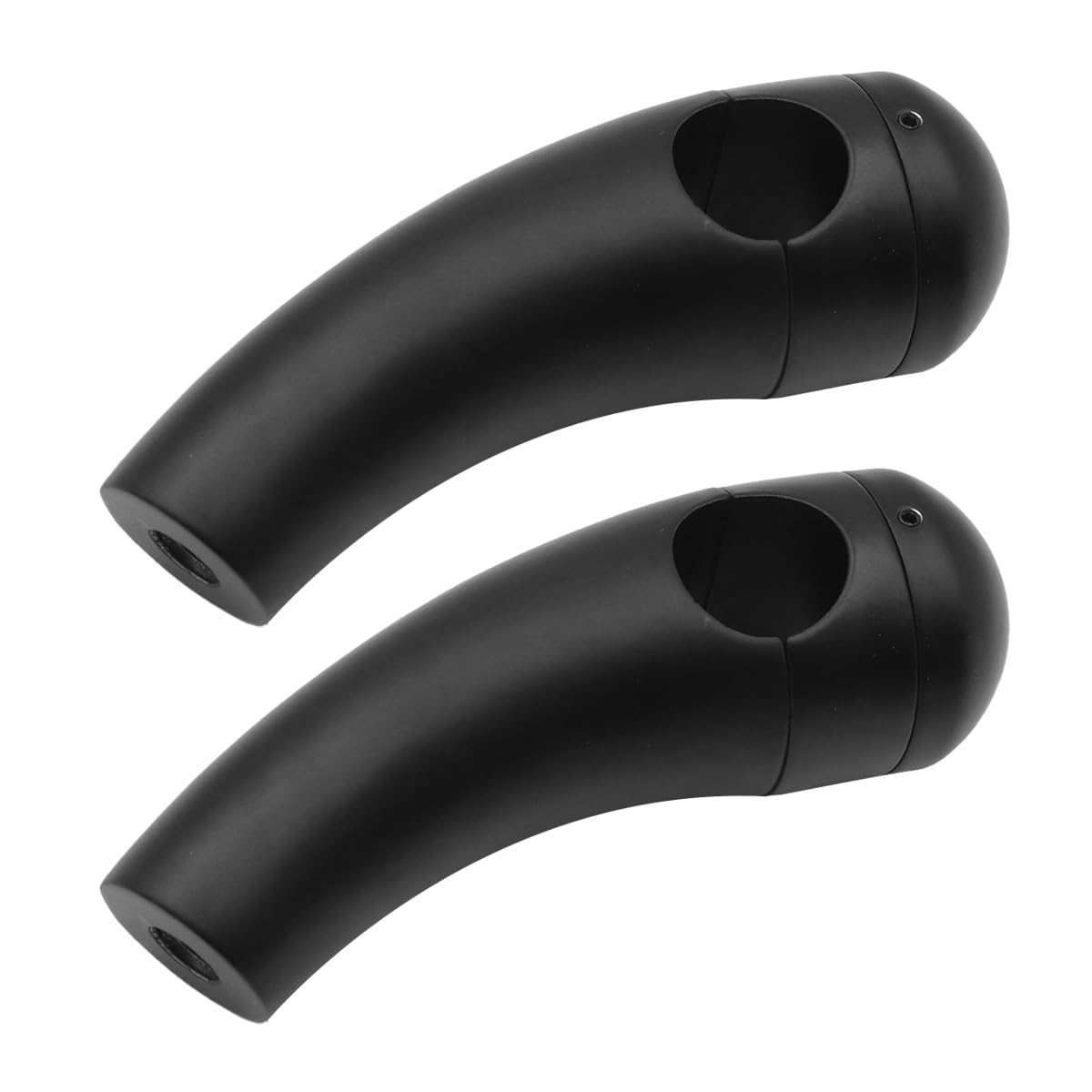 Riven 1 "Bar Schwarz Motorrad Lenker Pullback Risers für Universal Fahrräder