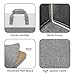 GRANNY SAYS Storage Cubes, 11x11 Cube Storage Bins with Metal Frame, Collapsible Cube Storage Organizer, Fabric Cubby Bins for Shelves, Closet, White & Gray, 6 Pack