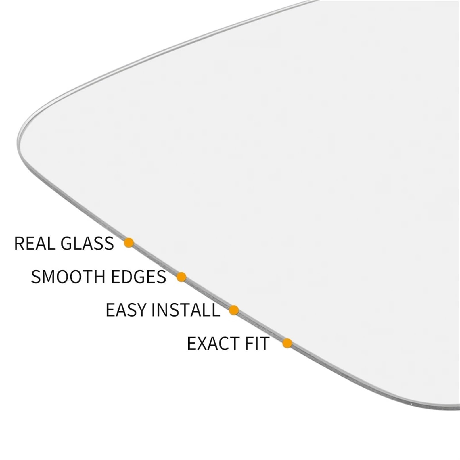 Auto-buitenspiegel,voor Volvo S60 S80 V70 2000-2003,links rechts verwarmde achteruitkijkspiegel glas auto-accessoires,B-Right