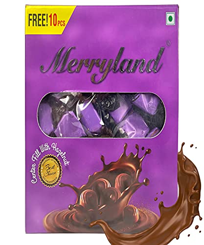 Image of Godka Merryland Chocolate Box - Center Filled With Hazelnut Flavour Chocolate (60 Pcs in Box), 900 grams