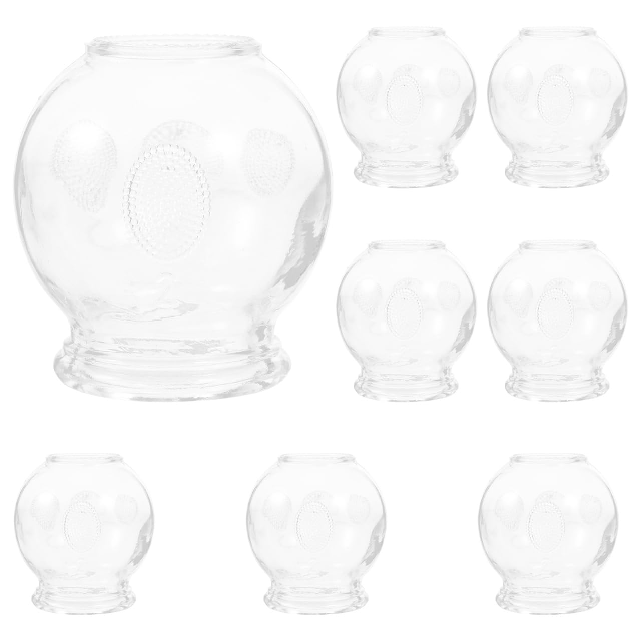ソ*ラ様 電動カッピング　ガラスカップ3個セット Amazon.co.jp: Healvian 真空吸盤ガラスカッピングジャーキット 8個