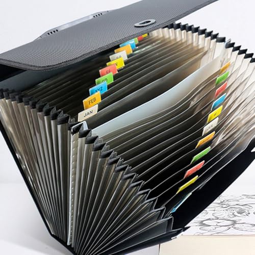 Trieur A4 grande capacité et range document extensible pour cours étudiants - 2