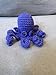 Crochet Octopus Friend (Purple)