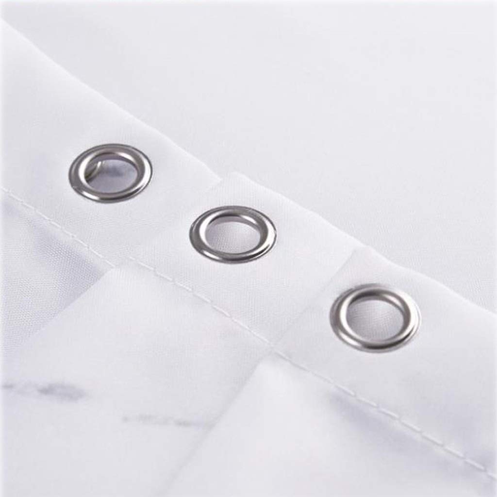 3D-Gewebe-Duschvorhang Blaue Tropische Ozean-Muster - Wasserdicht Form-Proof-beständig waschbar Textil - Extra Lange Badezimmer-Vorhang Polyester Bad Vorhang for Badezimmer mit 12 Haken