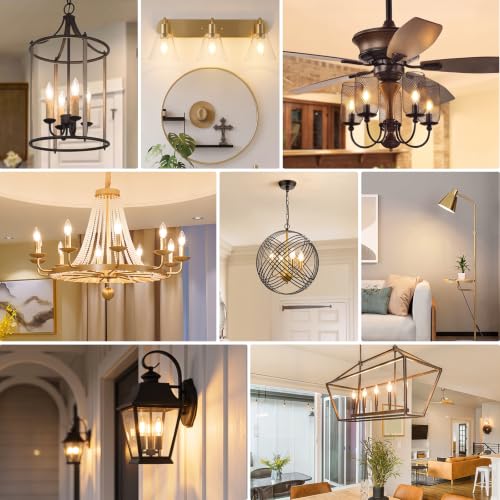 Image of Yochoice E12 LED Candelabra Bulbs, 4W Dimmable B11 Chandelier Light Bulbs