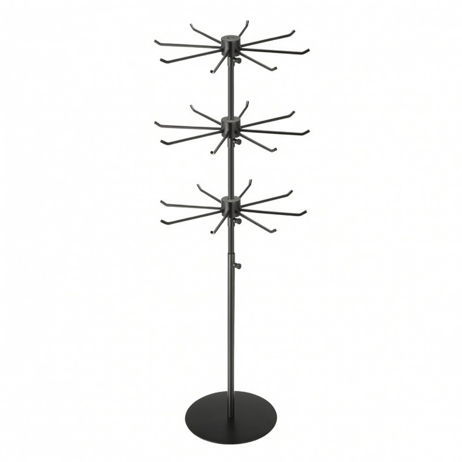 Arbre à Bijoux Réglable En Hauteur, 3 Niveaux