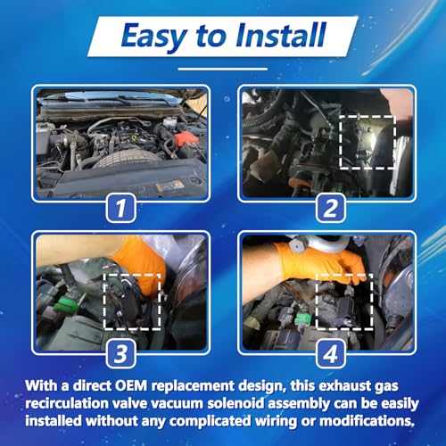Válvula de recirculación de gases de escape de vacío para arreglar fallo motor Ford 6