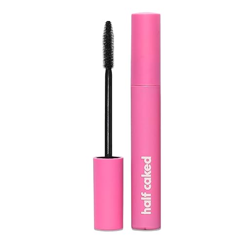 Half Caked Máscara totalmente tubular  Vegana y libre de crueldad, sin escamas, sin manchas, belleza limpia, fácil de quitar  0.3fl oz... (The