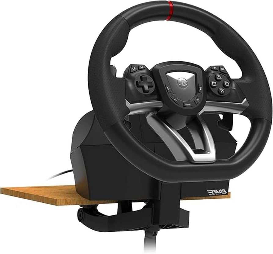 【HORI】RWA レーシングホイールエイペックス (PS4/PS5) Amazon.com: HORI Wireless Racing Wheel Apex for Playstation