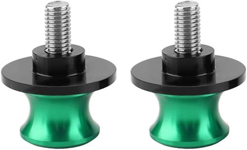 2 carretes de brazo de horquilla CNC de 0.236in, carrete de brazo basculante trasero roscado universal, tornillos de brazo basculante CNC para