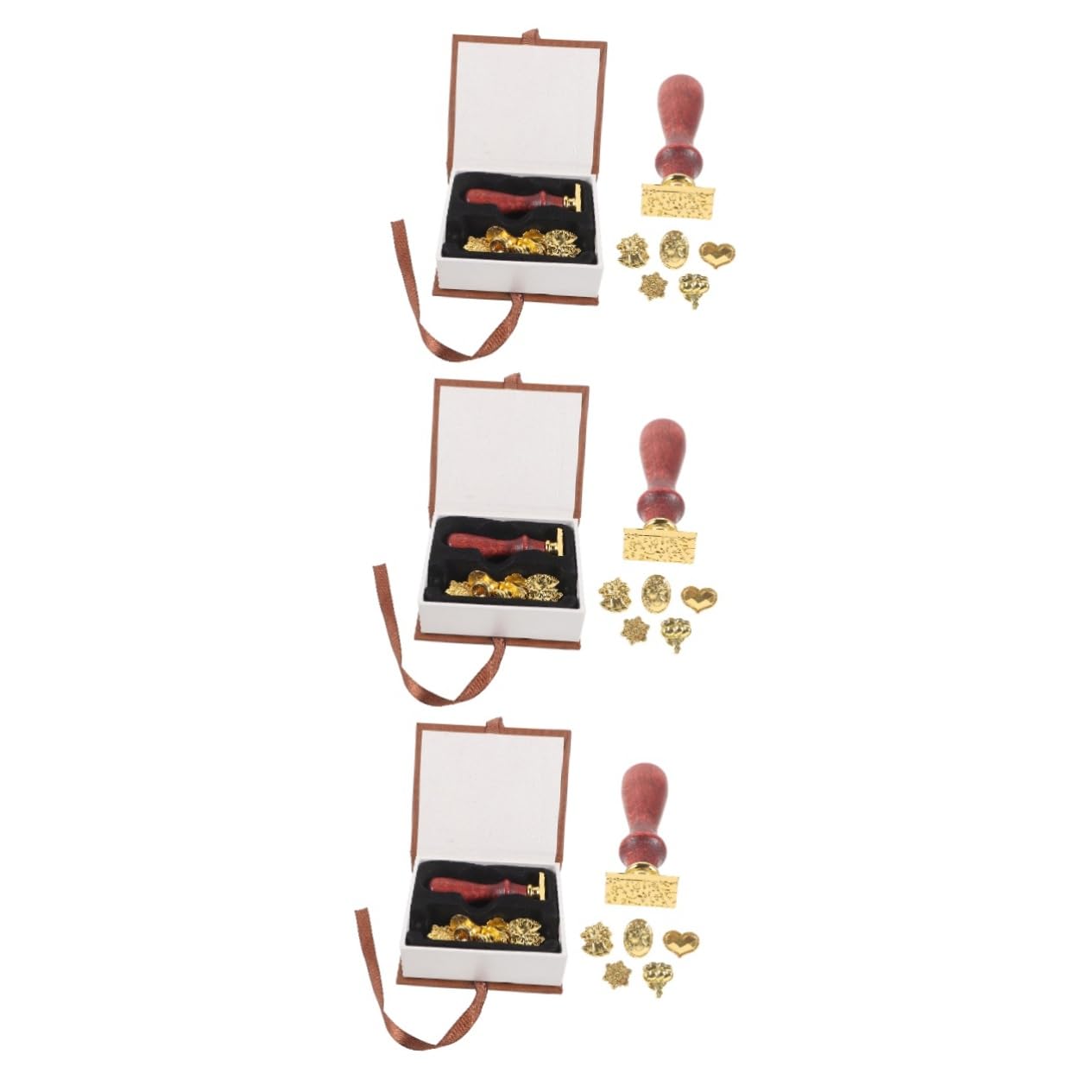 OSALADI 3 Juegos De Sellos De Cera Sellos De Lacre Kit De Sellos De Lacre Sellos De Letras Sellos De Lacre Personalizados Sellos De Sobres Sellos De Laca Sellos De Decoración