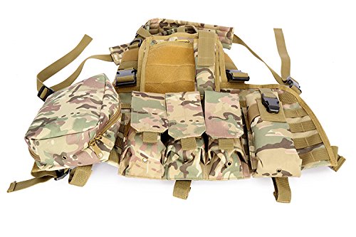 Amazon | Giyomi サバゲーチェストリグ ミリタリー Molleシステム対応