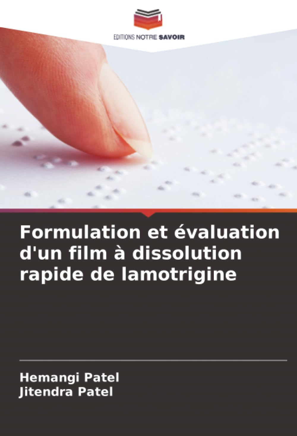 Formulation et évaluation d'un film à dissolution rapide de lamotrigine