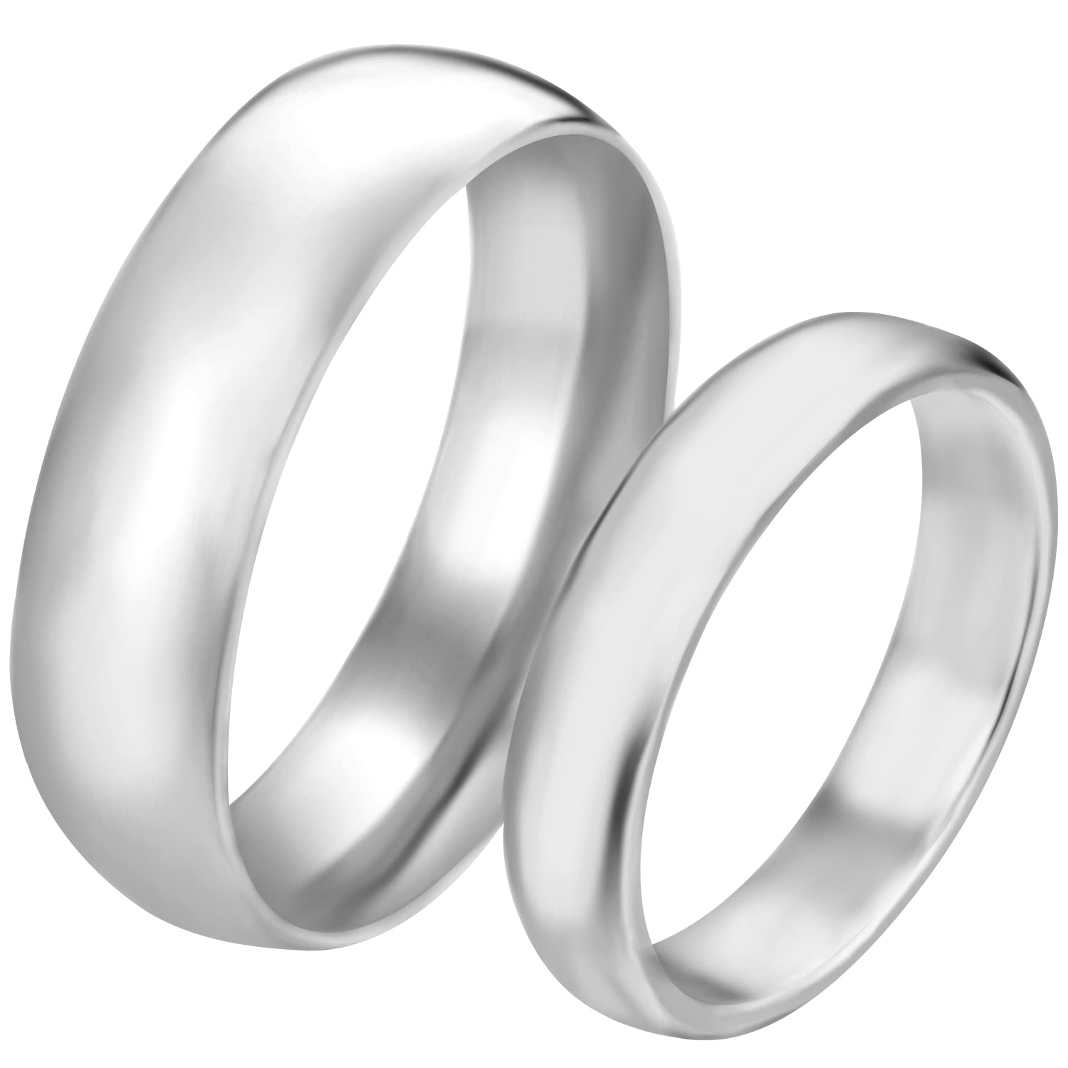 Silver Plated Crystal Infinity Couple Rings For Lovers Propose Wedding Engagement Gift Sets Valentine Jewellery for Men and Women Girlfriends Boyfriends…