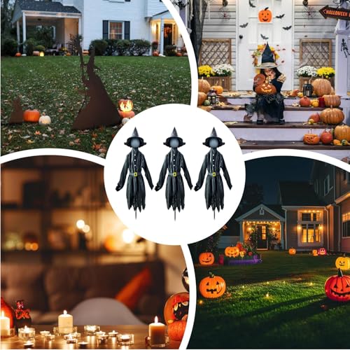 Décoration de sorcière d'Halloween extérieure pour décor effrayant - 5