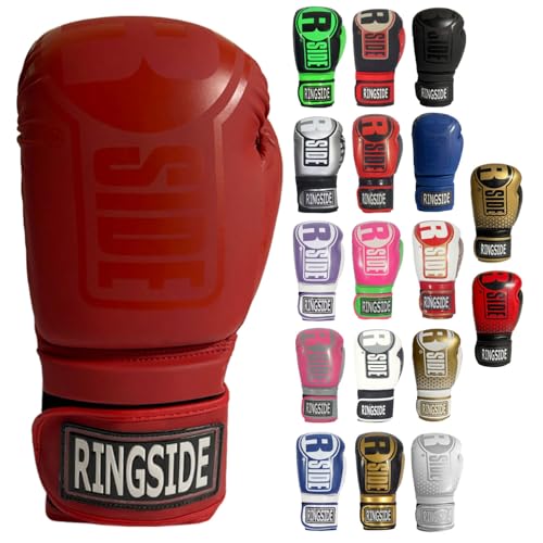 Image of Ringside Apex Bag Gloves, IMF-Tech Boxing Gloves with Secure Wrist Support, Synthetic Boxing Gloves for Men and Women