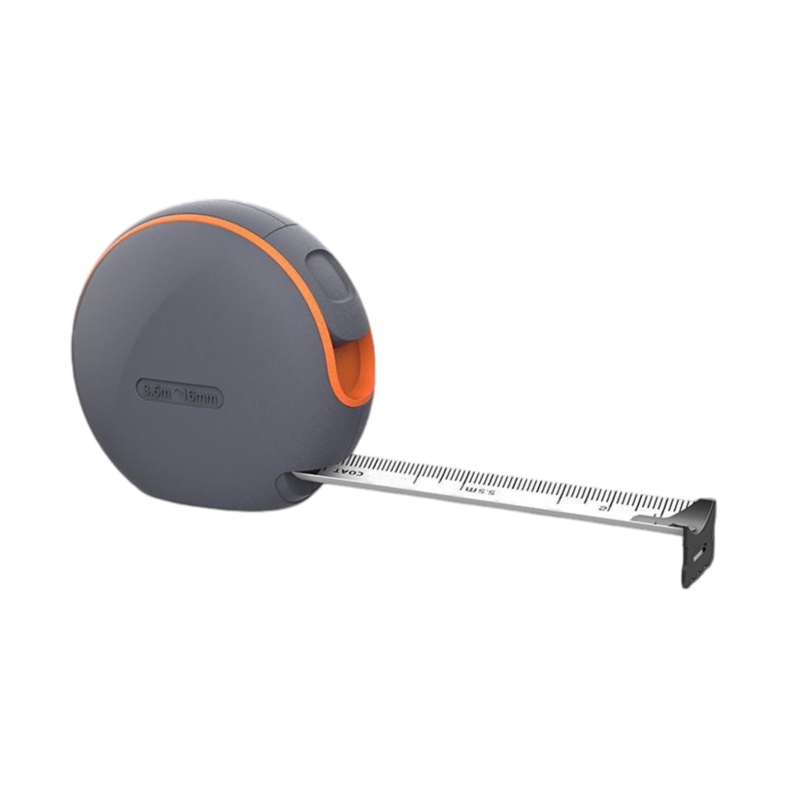Tfaoys 5.5M Handheld Tape Measure With Metric Ruler, Brake Control And Rounded Rubber Grip Case For Carpentry, Furniture Setup And Repair Retractable Measuring Tool Builder Tape Manual Ruler Layout Marking Tool