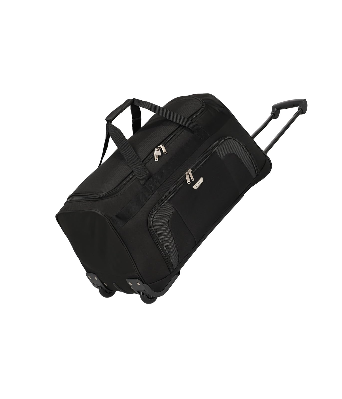 trolley travel bag with wheels medium, ORLANDO: duffle bag with wheels in timeless design, 73 liters, 2.7 kg