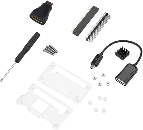 Miniatura 8 de Caja protectora Suite, componente electrónico del disipador de calor conjunto para Raspberry Pi Zero Zero W para la industria