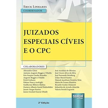 Capa do livro Juizados Especiais Cíveis e o CPC