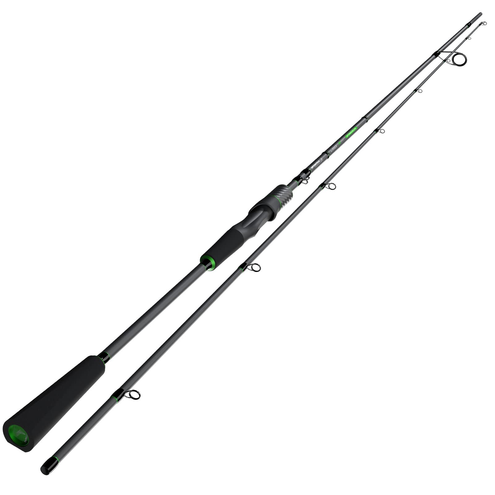 Sportex JIG-Xpert Zander – Zweiteilige Spinnrute, Varianten 2,50 m/15–45 g und 2,65 m/17–53 g