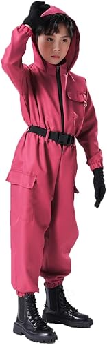 Miniatura 2 de HNZQE Mono unisex con capucha de anime overoles overoles traje de vuelo fiesta juego disfraz Halloween Cosplay trajes