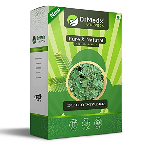 Goldy Natural Indigo Powder for Black Hair, 200g