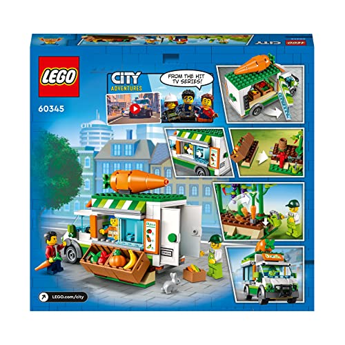LEGO 60345 City il Furgone del Fruttivendolo, Set