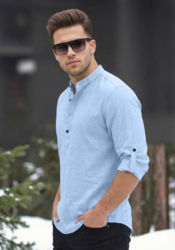 Image of Men Short Kurta