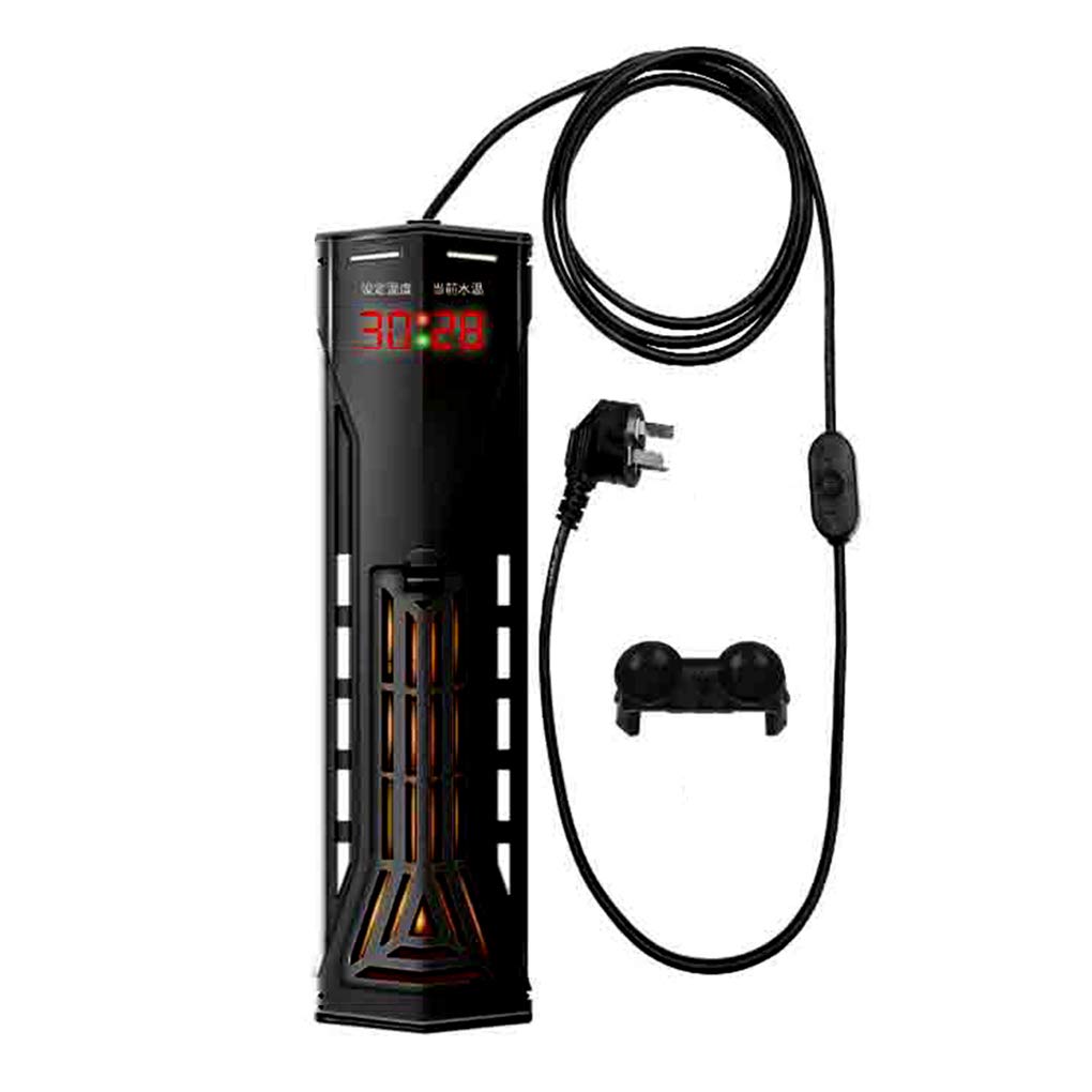 Calentador de Acuario Calentador Sumergible para acuarios, Calentador de Tanque de Peces PTC con Pantalla LED de Temperatura y Controlador de Temperatura Externo, Seguro y Ahorro de energía