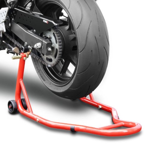 Caballete Aparcamiento Moto Trasero ConStands Mover II Racing Rojo