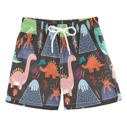 Swimming Shorts for Boys, Swimwear for Toddler Boys 2t, Cute Dinosaurs