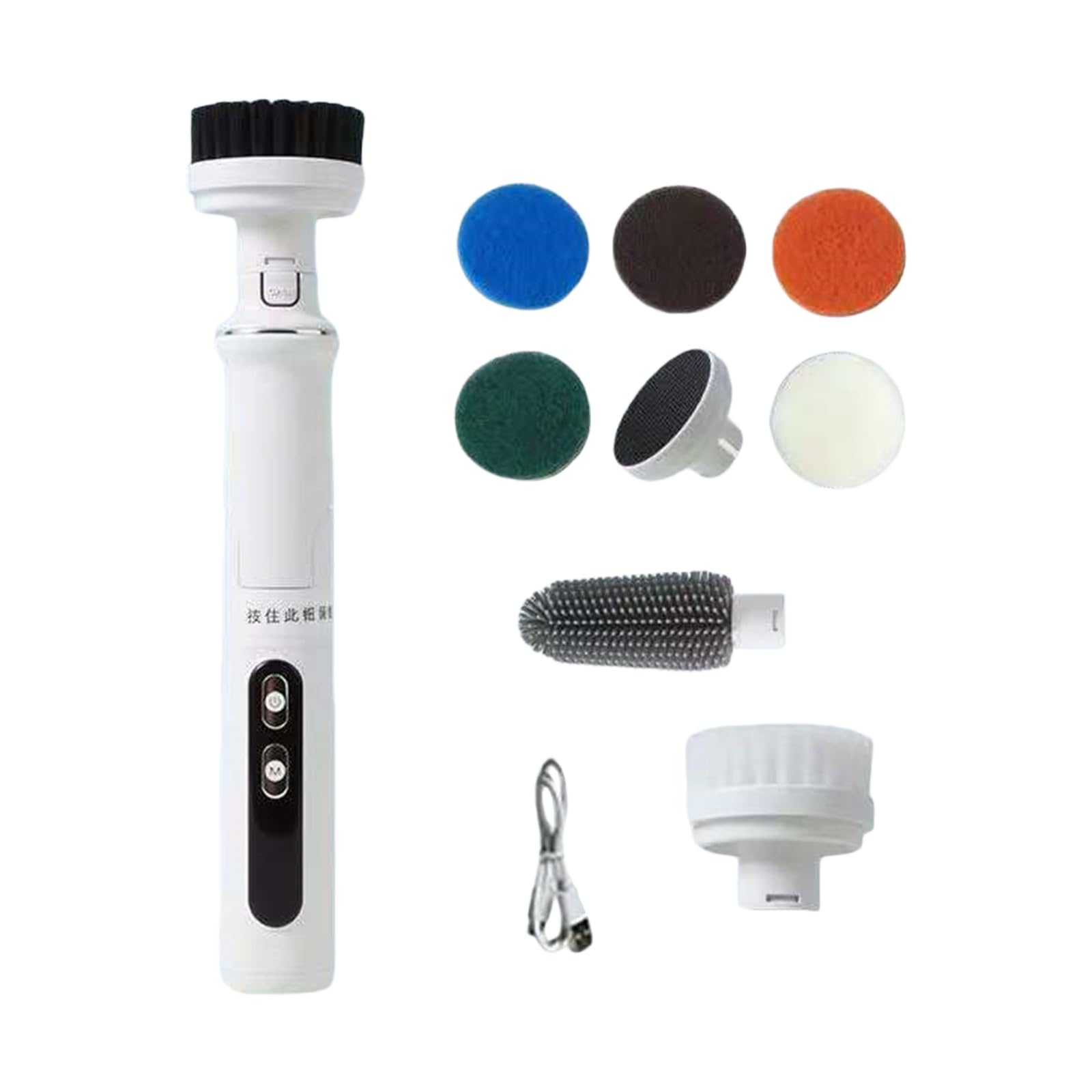 Cordless Electric Cleaning Brush with Automatic Rotation for Efficient Home Surfaces Cleaning Wall Brush