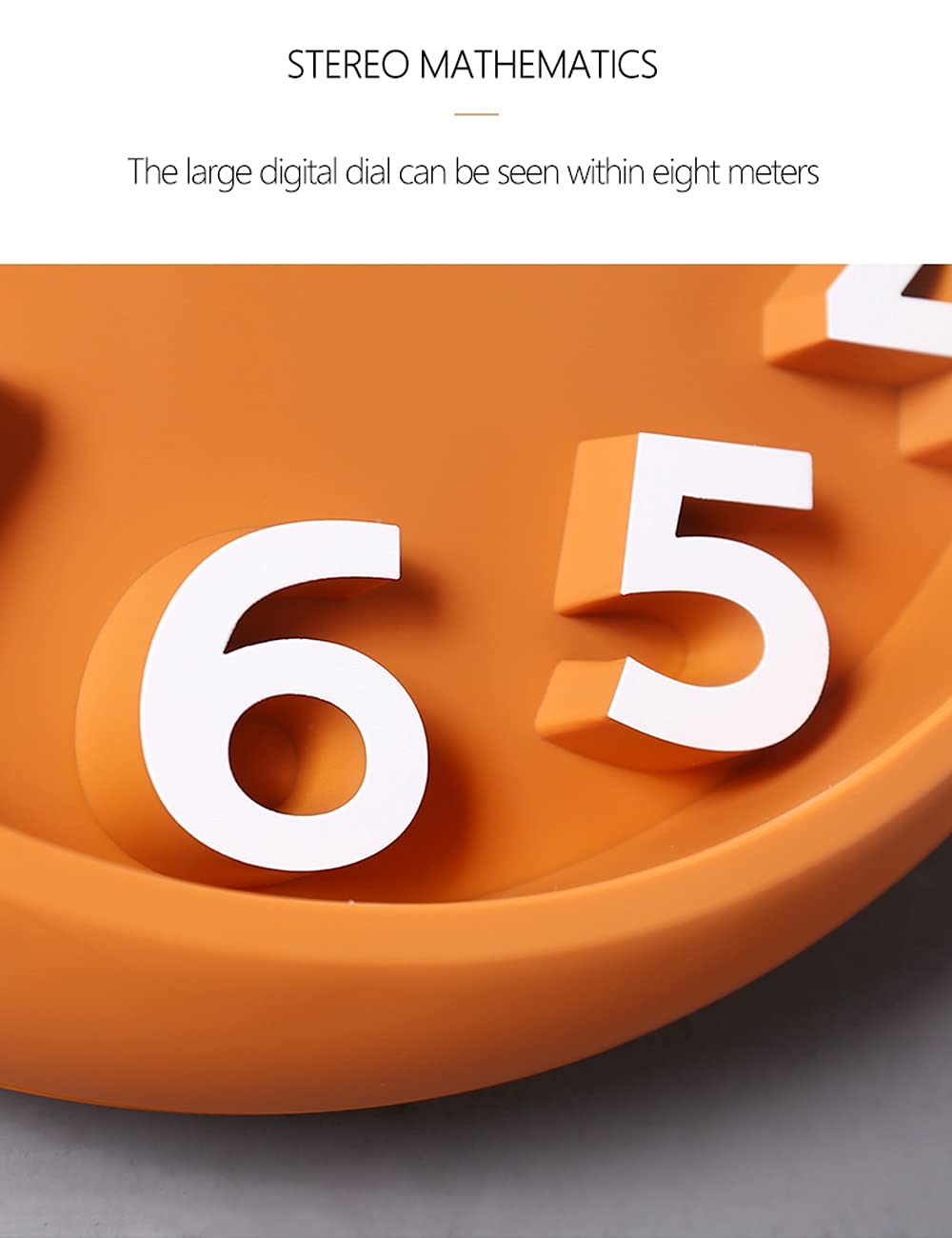 Uurwerk Oranje Wandklok Klok in Industriële Stijl Muur Op Batterijen Klokken Voor Woonkamer Decor Hangende Klok Grote Klokken Voor Aan De Muur Houten Kantoor Koffie Metalen Klok