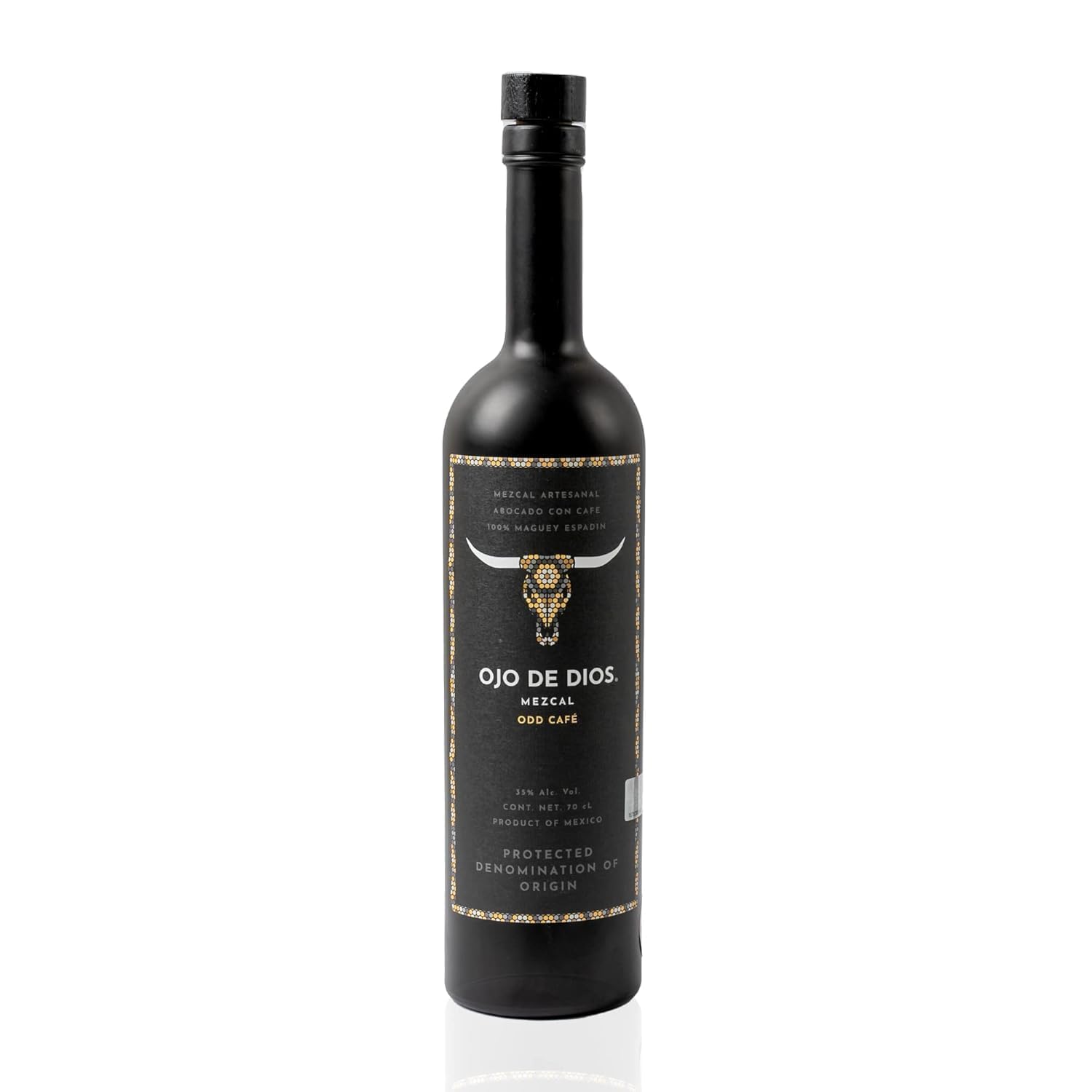 Ojo De Dios Café Mezcal 70cl | Licor de Café Galardonado | Mezcal de Oaxaca Artesanal | Cultivo Sostenible | Ideal para Cocteles y Degustación