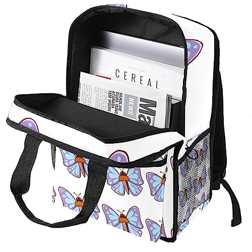 Sac à dos pour garçons cadeau original papillon multicolore ajustable