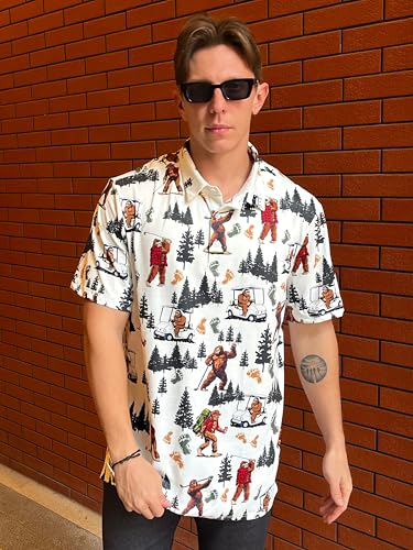 Camiseta polo para hombre con estampado de animales, manga corta, estilo casual para uso diario, viajes y vacaciones miniatura 6