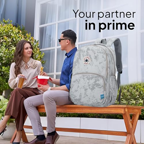 Image of Tinytot 30 Litre Japanese Korean Style School Bag Water-Resistant Laptop & Travel Backpack - Unisex Large 18 Inches Multipurpose Student Backpack for Boys & Girls, Men & Women