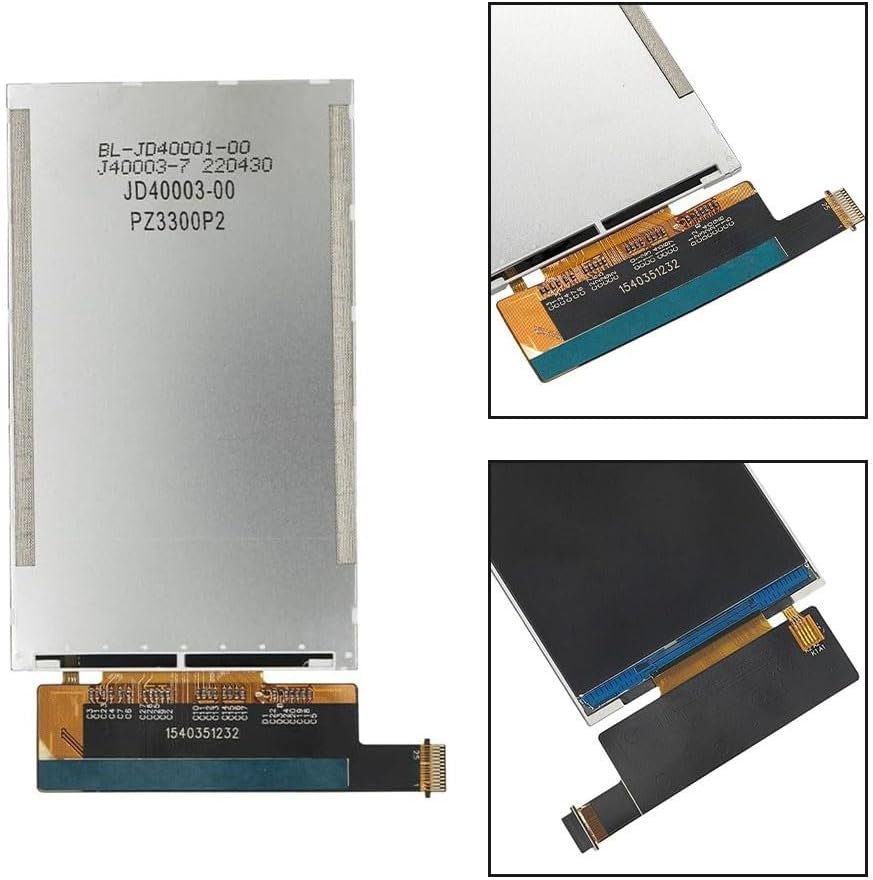 LCD Module Display Replacement Fit For Zebra MC3300 MC330M MC330K, Handheld Barcode Scanner Mobile Computer Terminal Screen