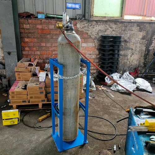 Chariot roulant en aluminium pour oxygène médical éliminant l'effort de levage
