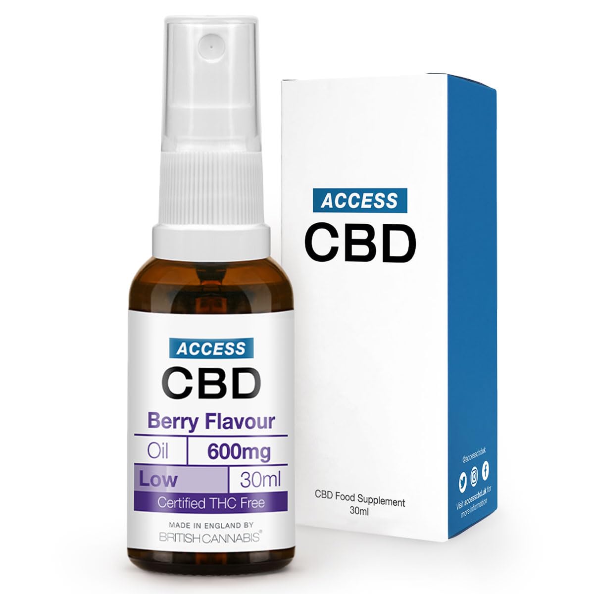 ACCESS CBD Oil 600 mg | Vegan | Joint Pain Relief | Health Sleep