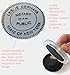 Seal Impression Inker, Shiny, 2-inch Diameter