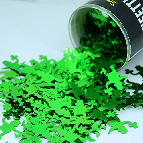 Confetti Leprechaun Green - 2 Half Oz Bags (1 Oz) #8168 Q01 #TOP21