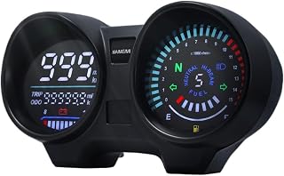 Mileage Fuel Gauge Digital Dashboard Motorcycle 15000 Meter ODO Trip KMH MPH Fuel Level for Brazil for Titan 150 for CG150 Fan150